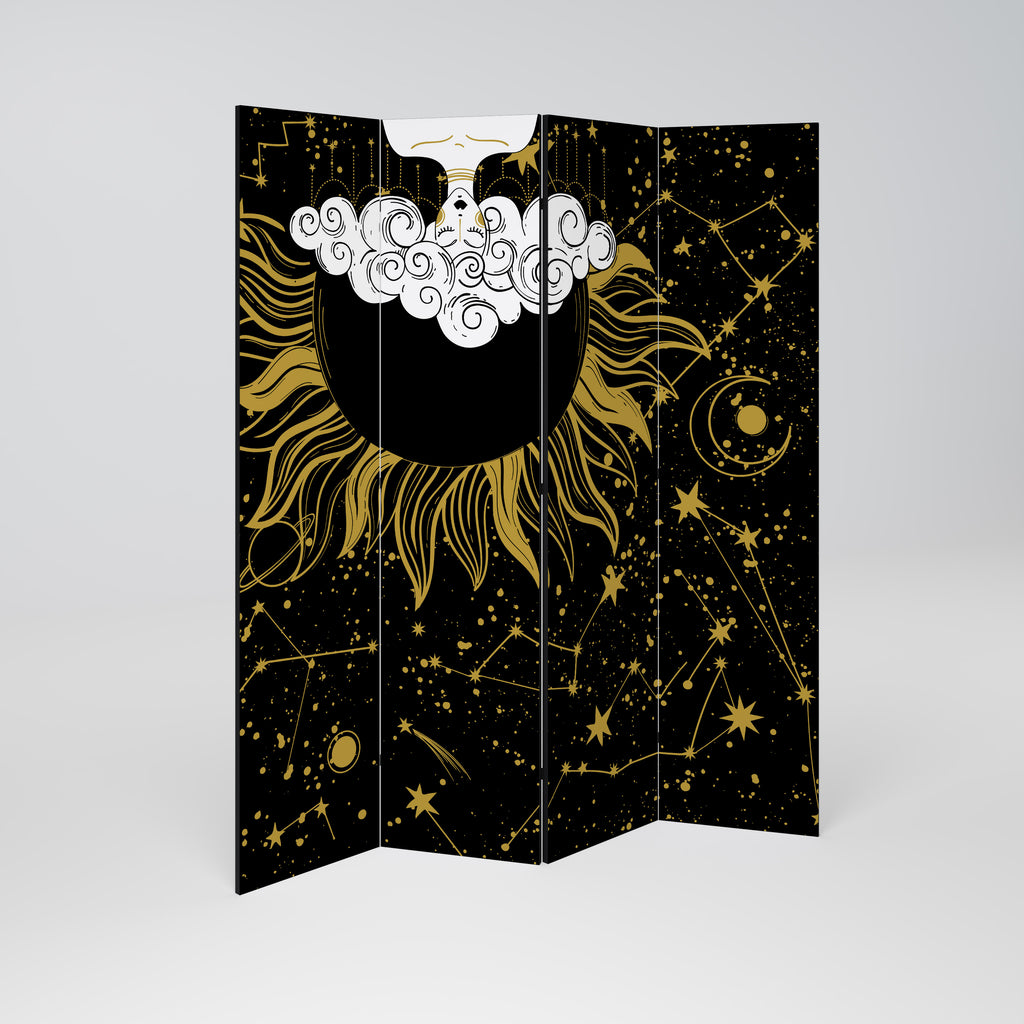 STELLAR CONSTELLATIONS Rumsavdelare 4 paneler