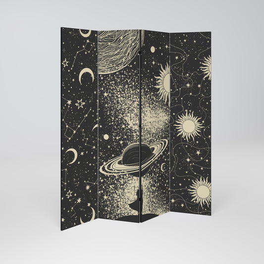 BRILLIANT UNIVERSE Rumsavdelare 4 paneler