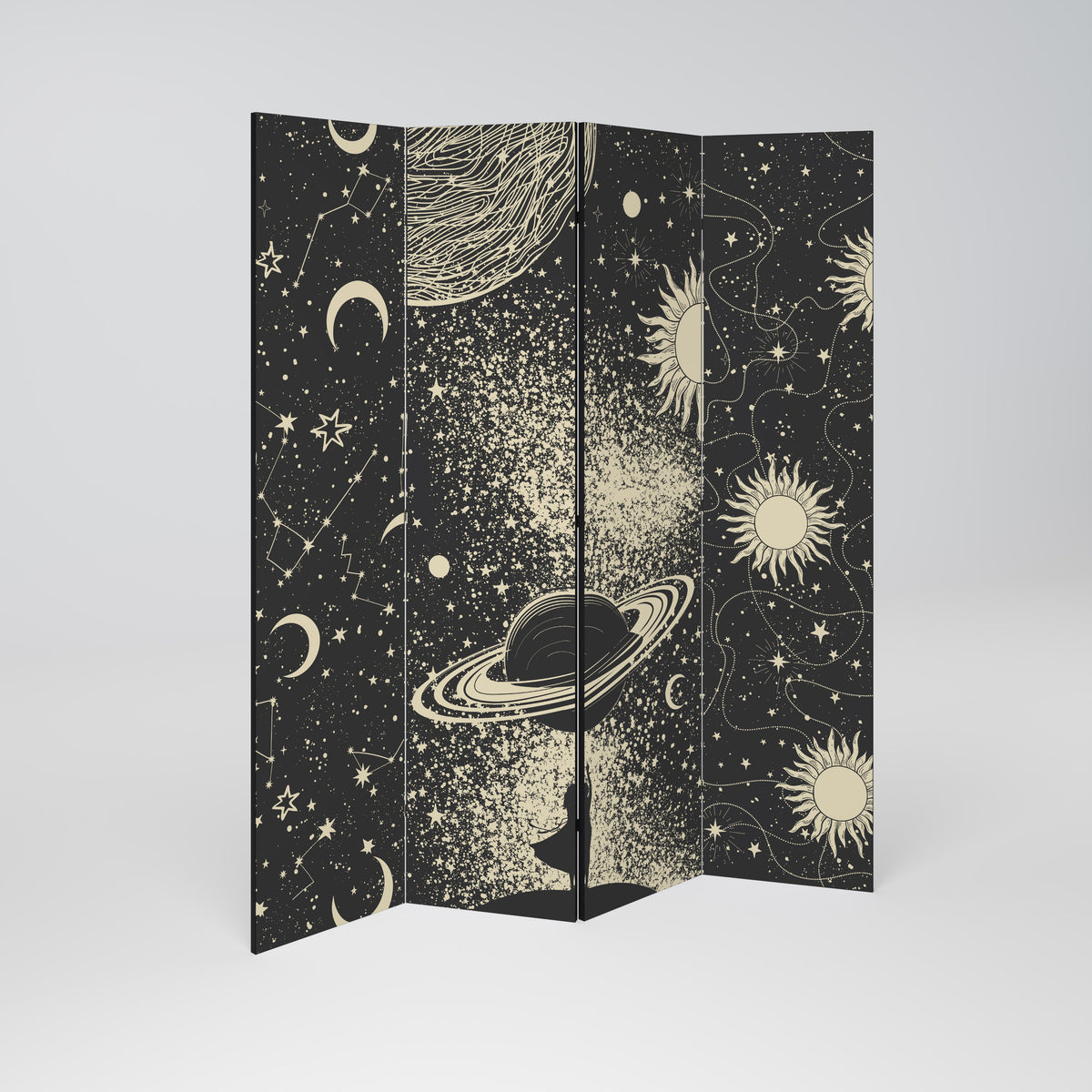 BRILLIANT UNIVERSE Rumsavdelare 4 paneler
