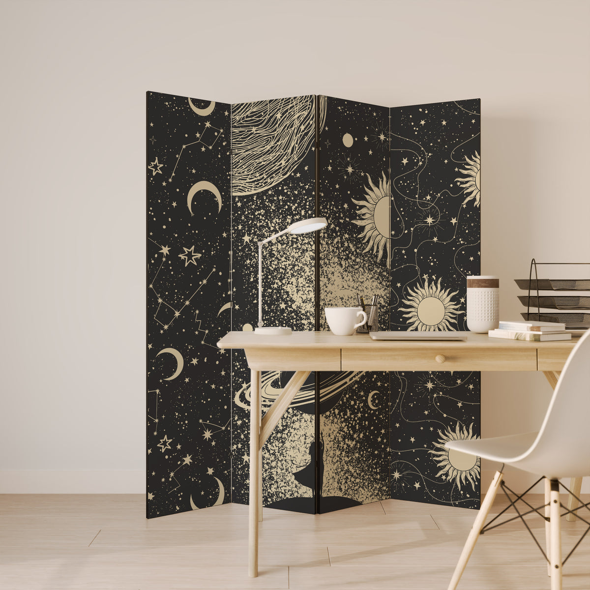 BRILLIANT UNIVERSE Rumsavdelare 4 paneler