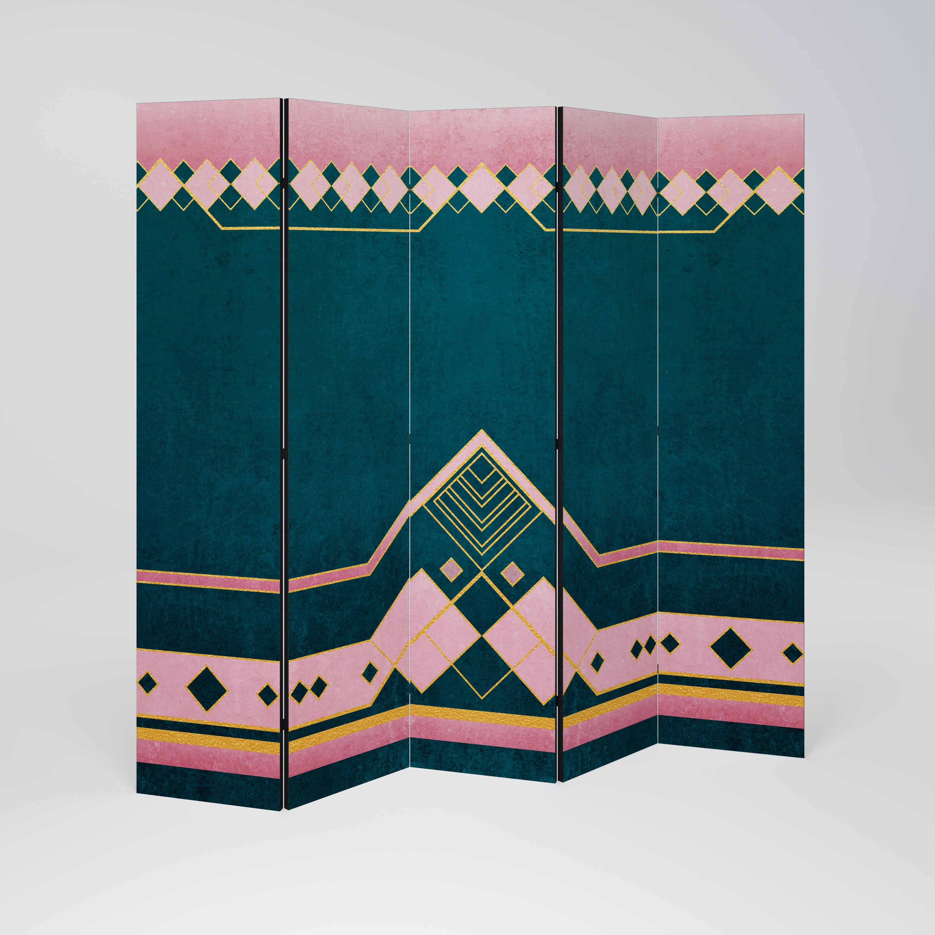 ROYAL COMPOSITION Dekorativ rumsavdelare – 5 paneler