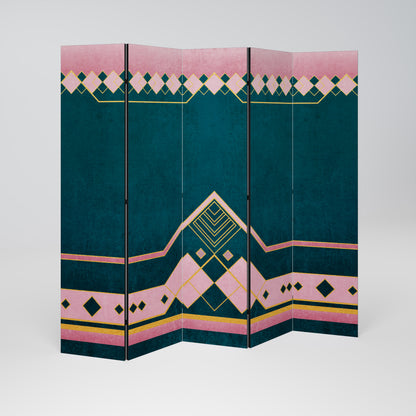 ROYAL COMPOSITION Dekorativ rumsavdelare – 5 paneler