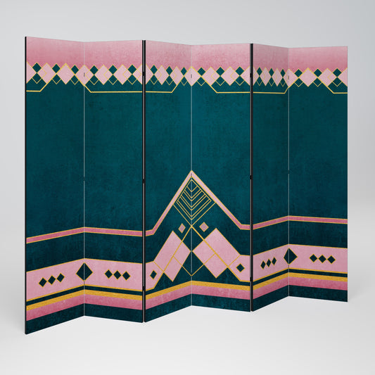 ROYAL COMPOSITION Decorative 6-Panel Room Divider