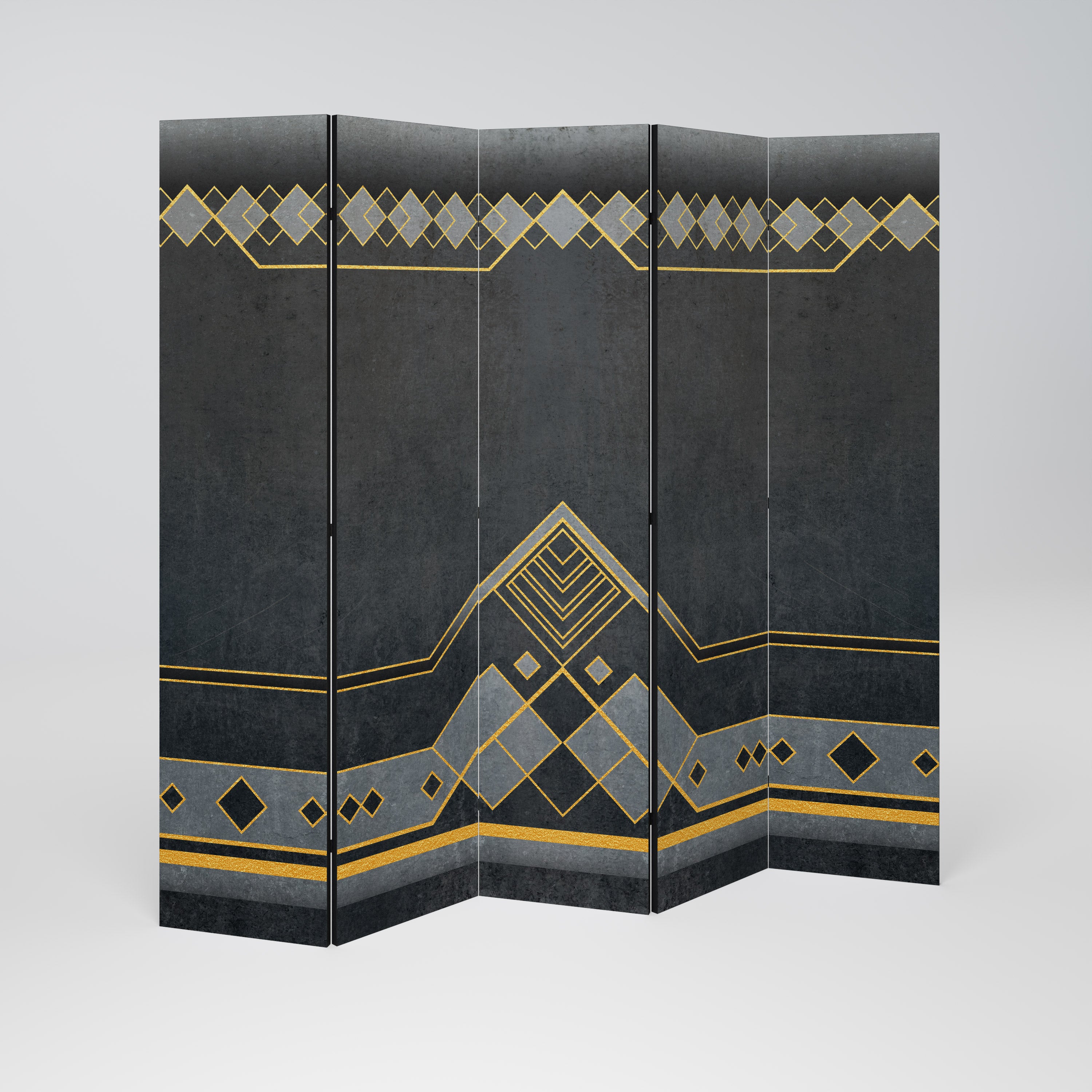 ROYAL ORDINARINESS Dekorativ rumsavdelare – 5 paneler