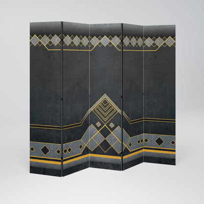 ROYAL ORDINARINESS Dekorativ rumsavdelare – 5 paneler