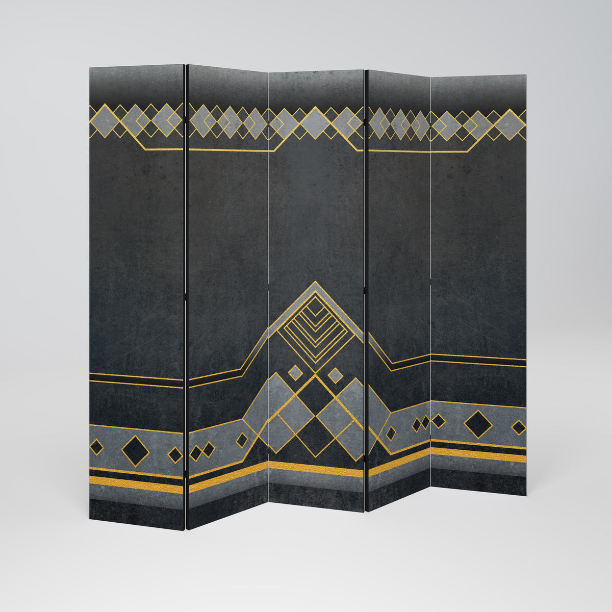 ROYAL ORDINARINESS Dekorativ rumsavdelare – 5 paneler