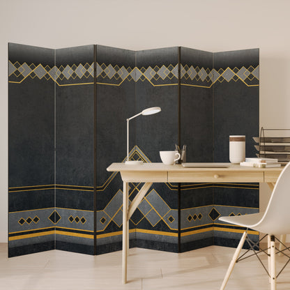 ROYAL ORDINARINESS Dekorativ rumsavdelare med 6 paneler