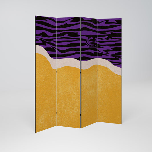 INDEPENDENT BORDER Decorative 4-Panel Room Divider