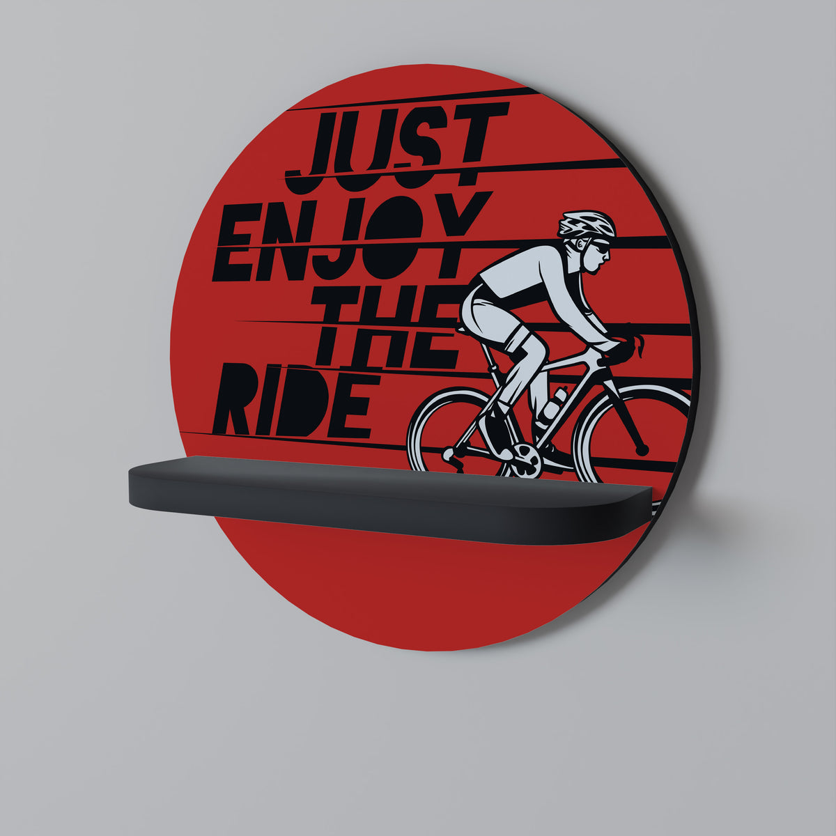 ENJOY THE RIDE Dekorationshylla