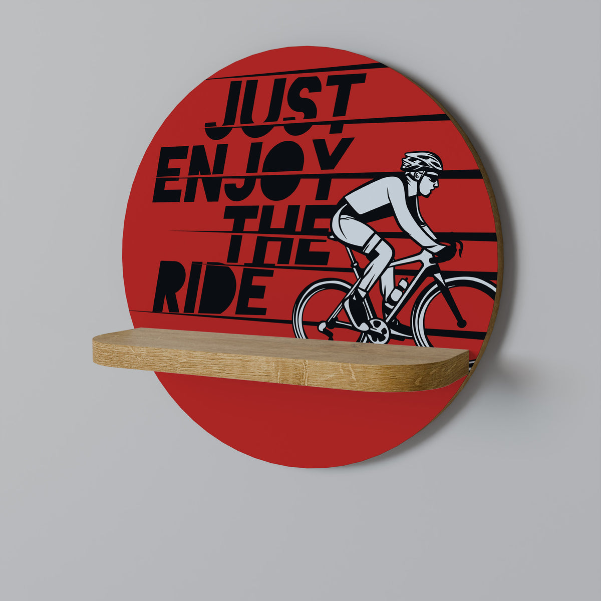 ENJOY THE RIDE Dekorationshylla