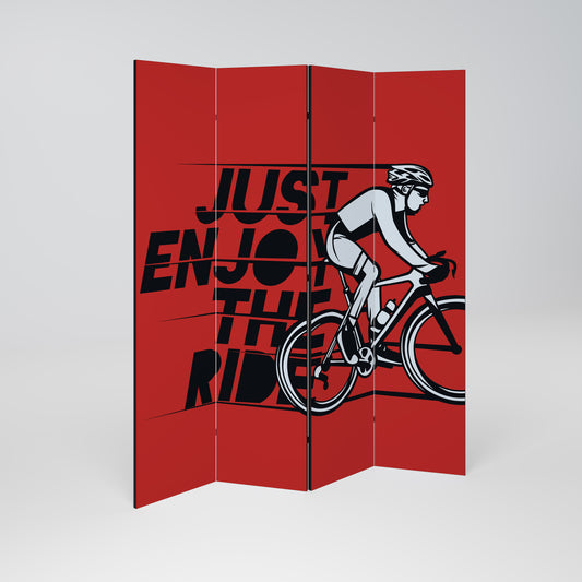 ENJOY THE RIDE Rumsavdelare 4 paneler