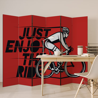 ENJOY THE RIDE Rumsavdelare 6 paneler