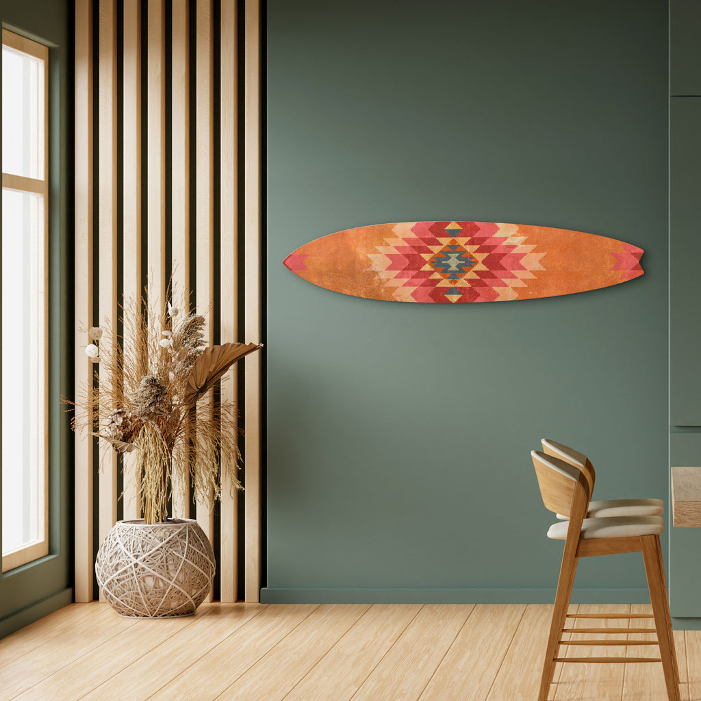 INDIAN FOLK Dekorativ Surfbräda