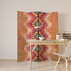 INDIAN FOLK 4-Panel Room Divider