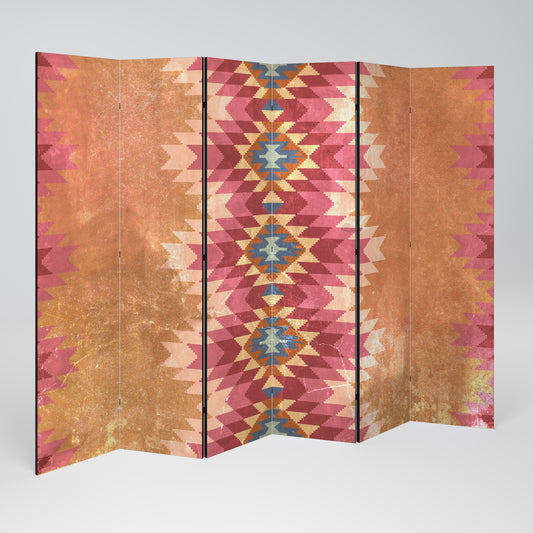 INDIAN FOLK Decorative 6-Panel Room Divider