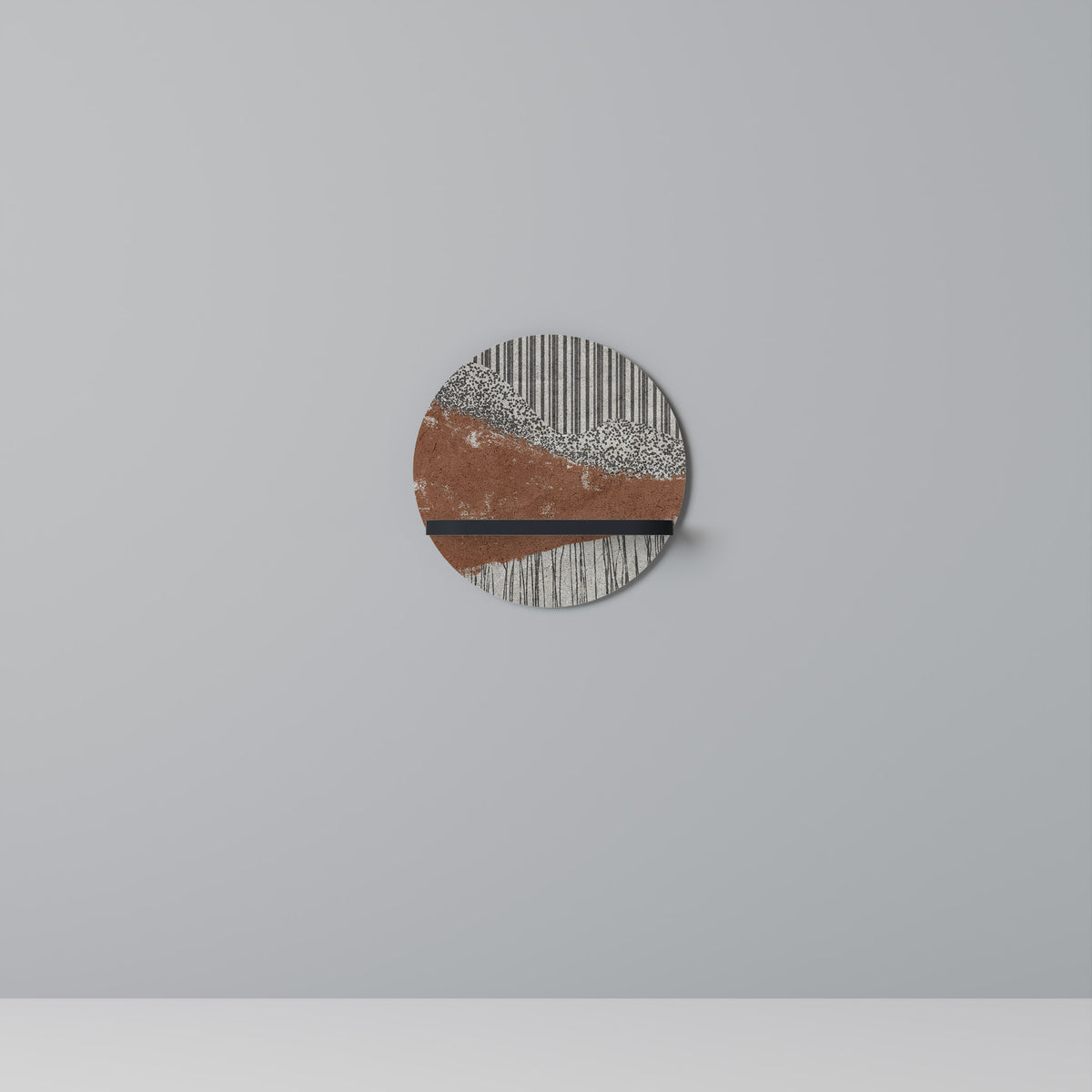 STRIPED TERRAIN Dekorationshylla