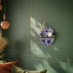 RÄTT PLATS Oval konsthylla i svart finish