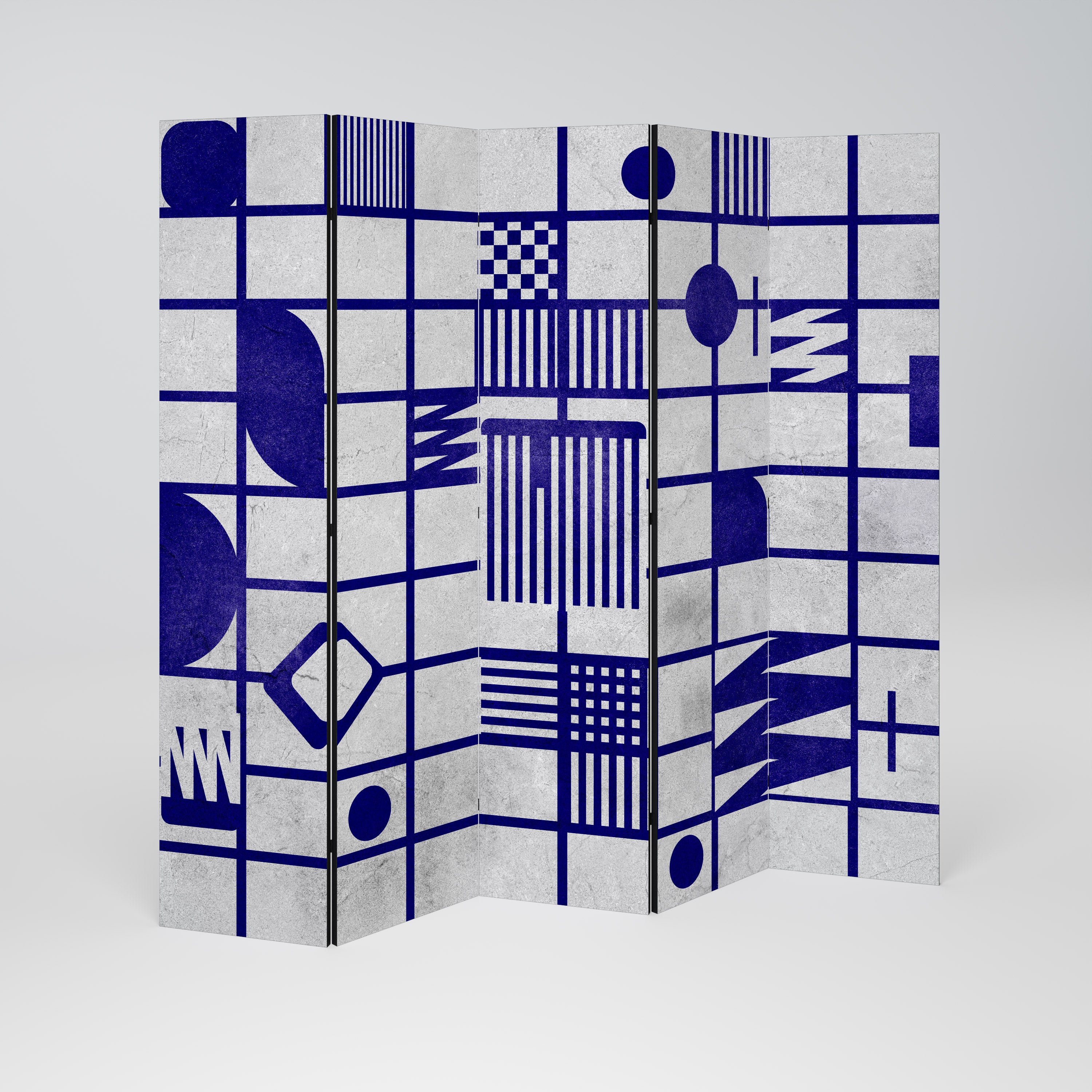 THE RIGHT PLACES Dekorativ rumsavdelare – 5 paneler