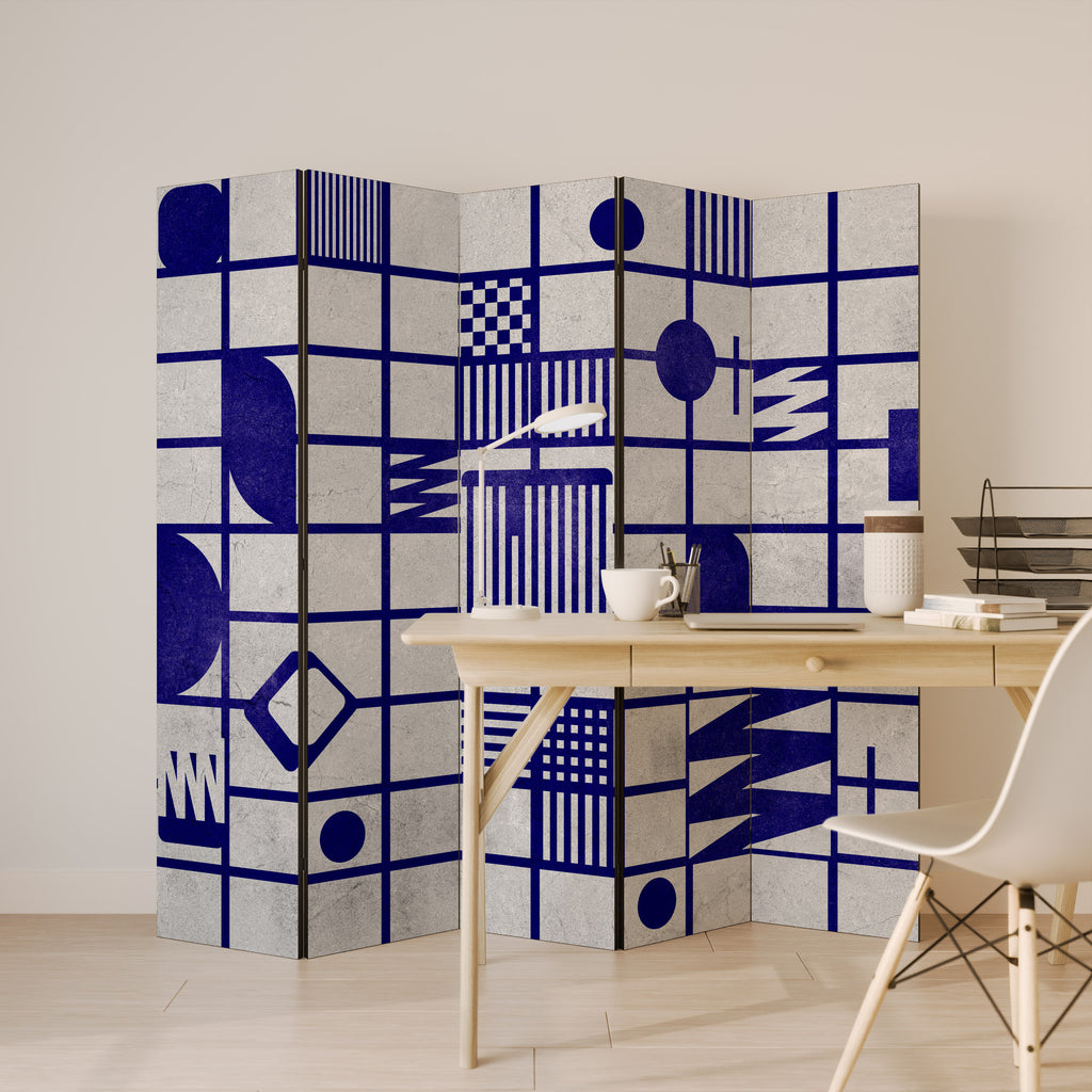 THE RIGHT PLACES Dekorativ rumsavdelare – 5 paneler