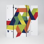 FUTURE SIGN Dekorativ rumsavdelare – 5 paneler