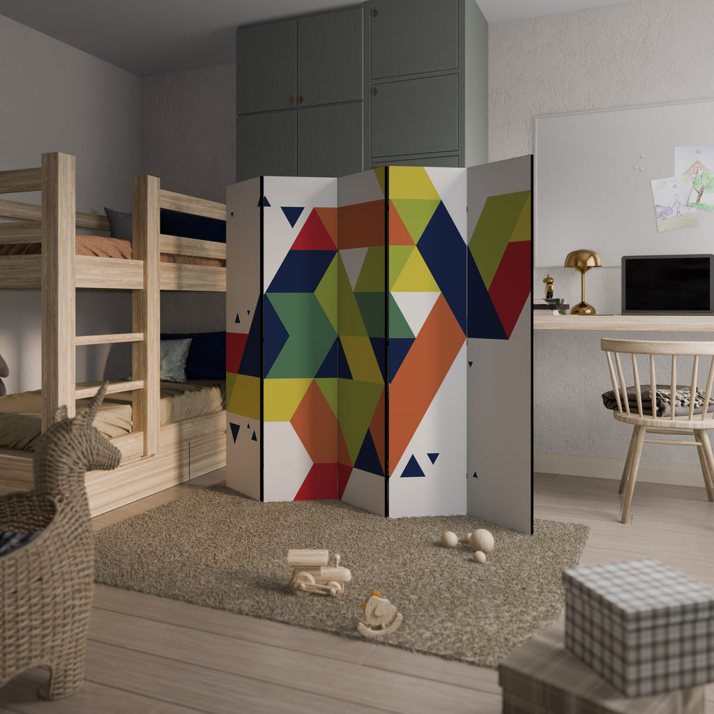 FUTURE SIGN Dekorativ rumsavdelare – 5 paneler