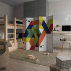 FUTURE SIGN Dekorativ rumsavdelare – 5 paneler