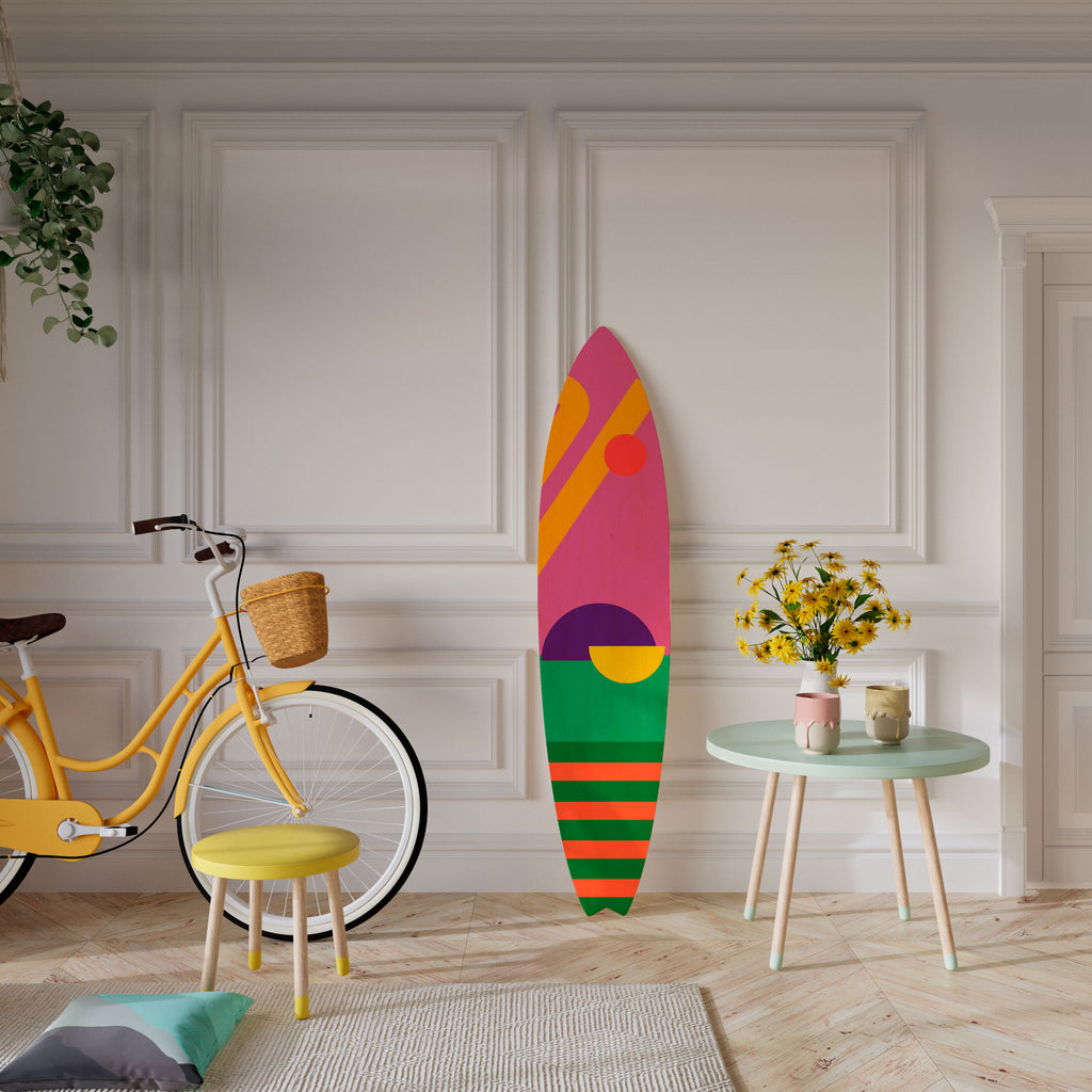 VIVID DREAMS Dekorativ Surfbräda