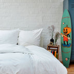 PUMPKIN BASEBALL Dekorativ Surfbräda