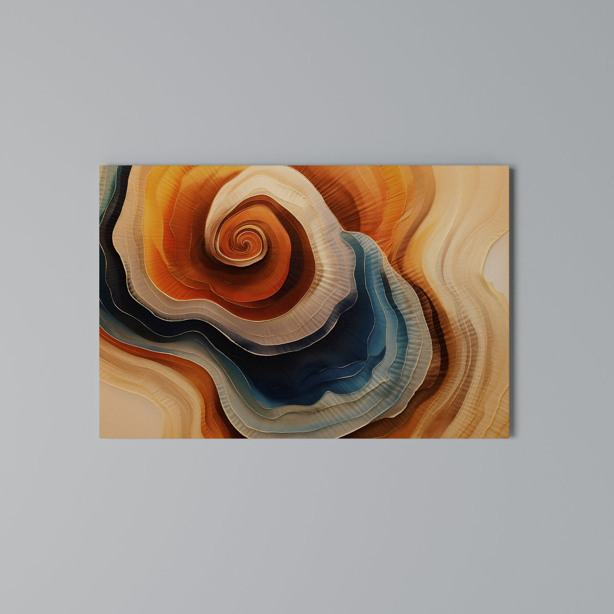 SPIRALING DREAMSCAPE Horizontal Canvas Print