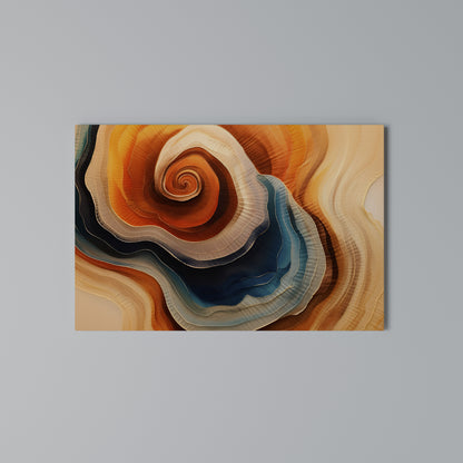 SPIRALING DREAMSCAPE Horizontal Canvas Print