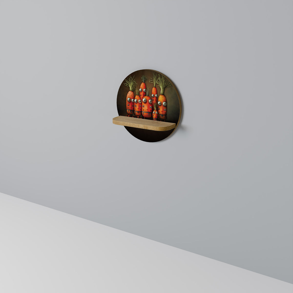 CUTE OR SCARY Art Shelf
