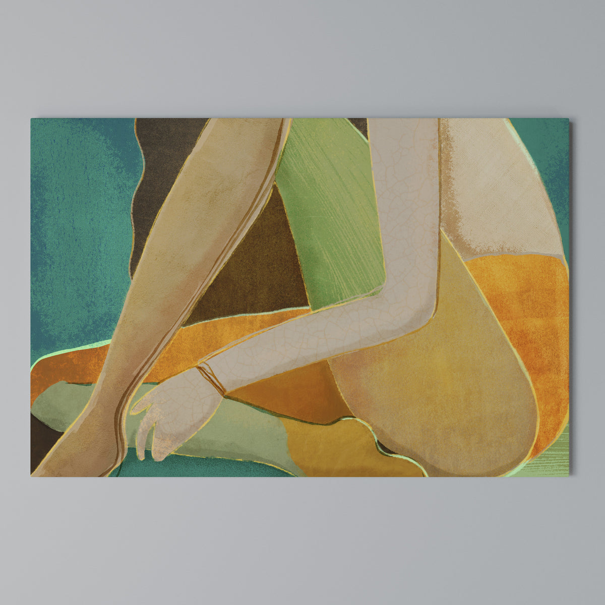 WAITING FOR LOVE Horizontal Canvas Print