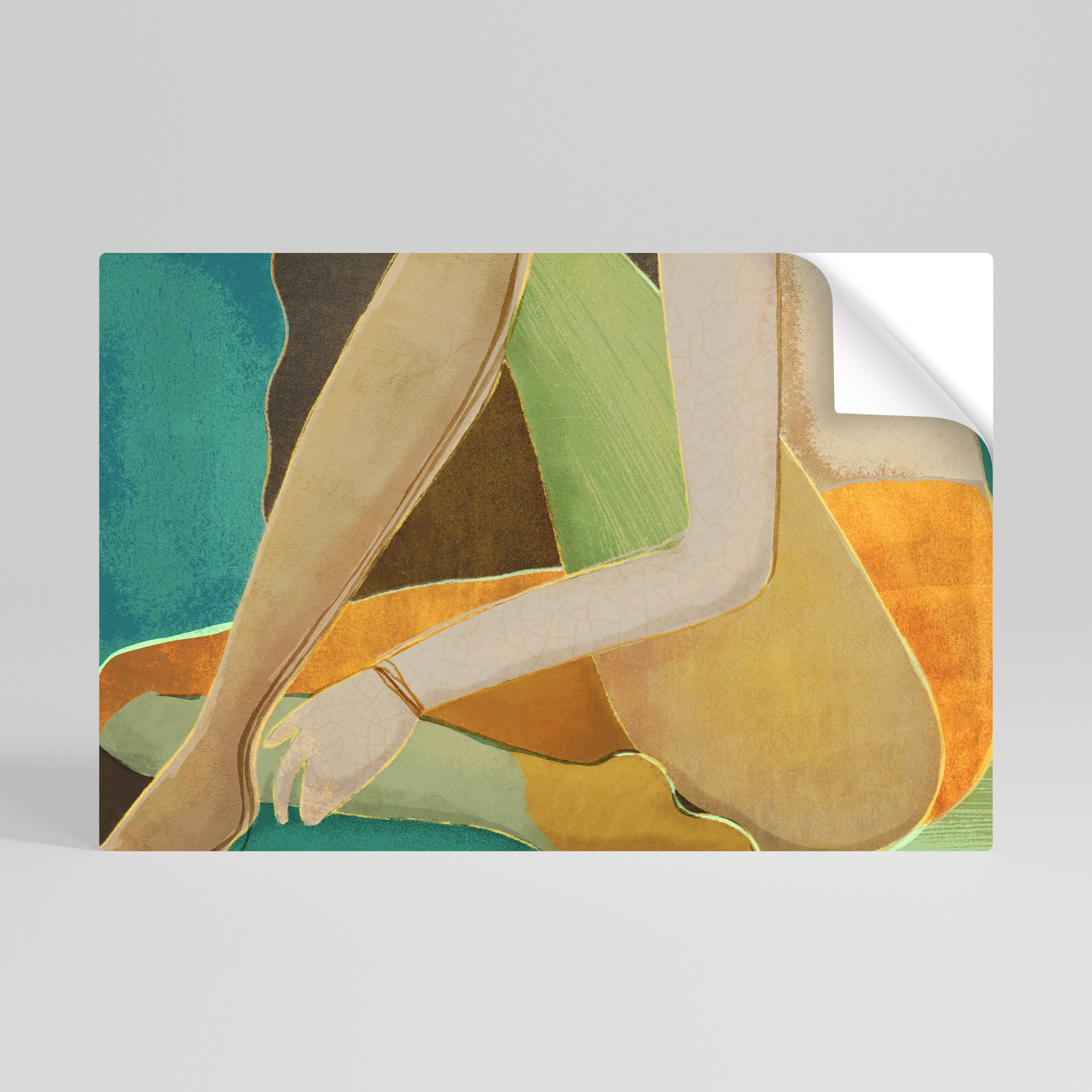 WAITING FOR LOVE Självhäftande Horisontell Poster