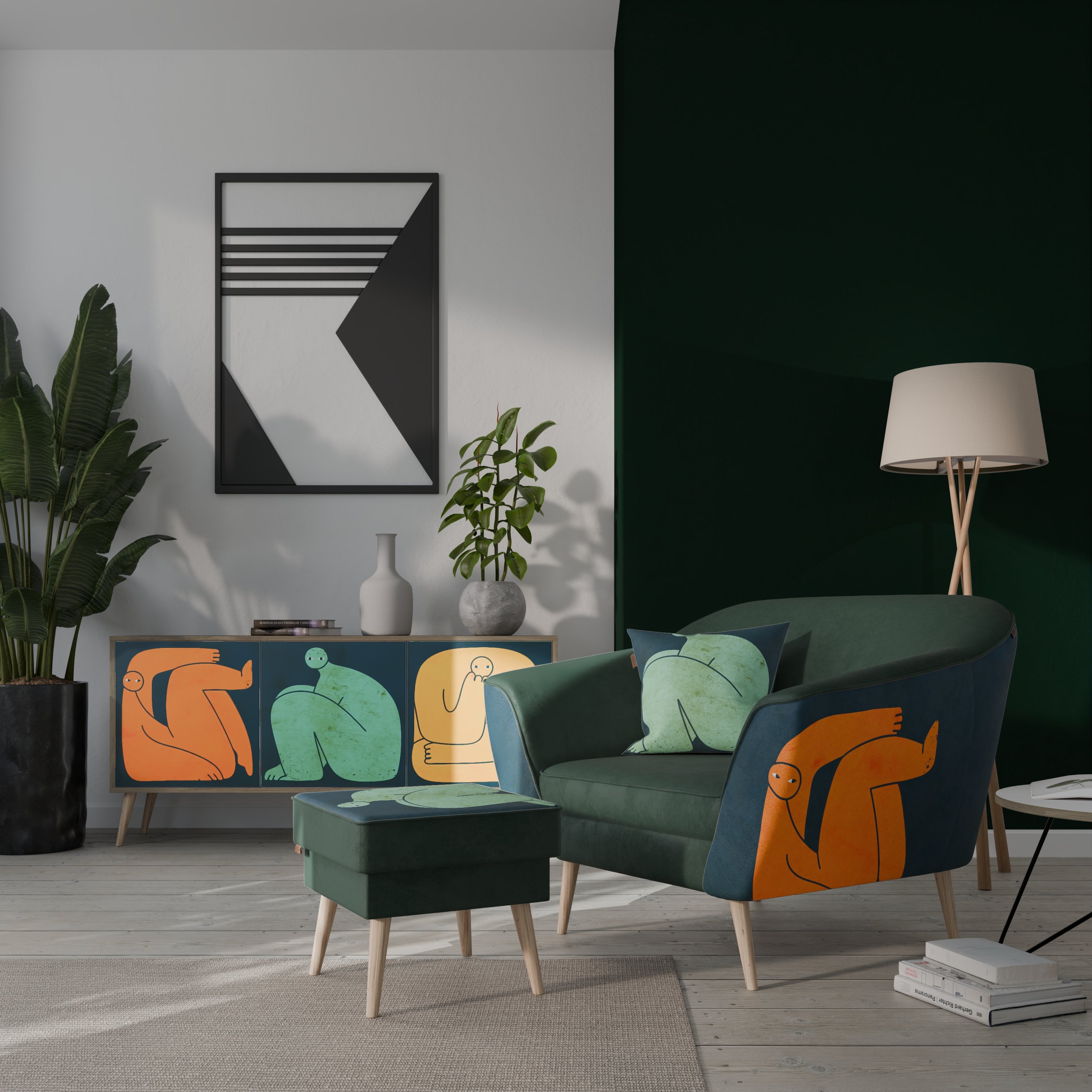 TILLSAMMANS MEN SEPARAT AURORA Fåtölj