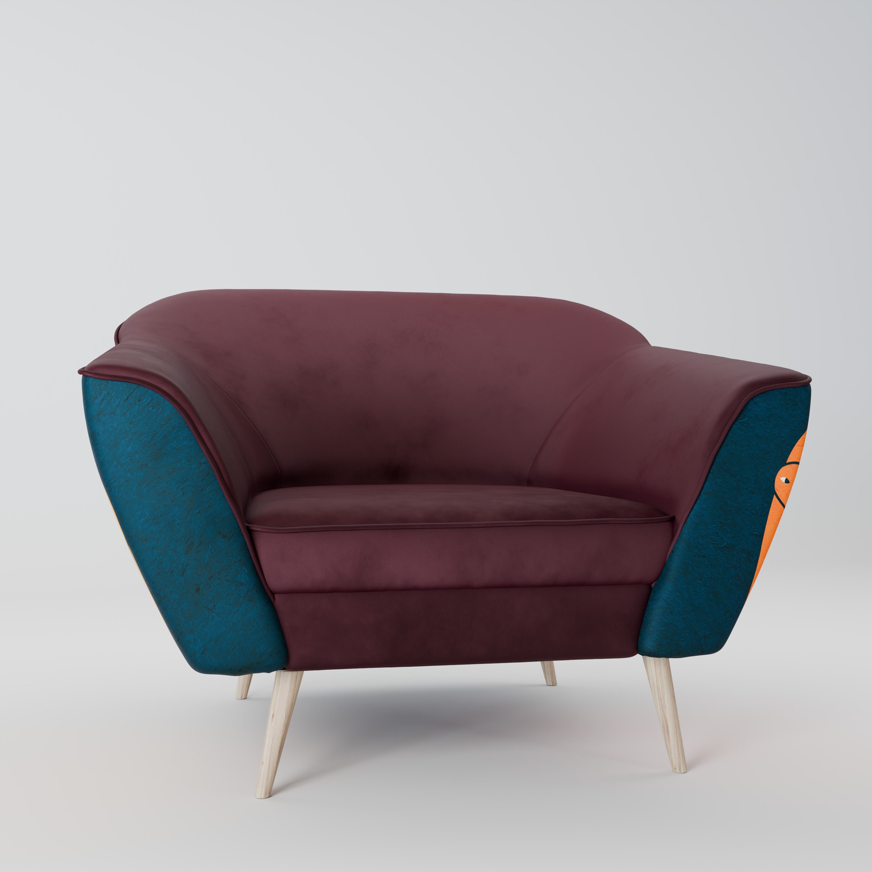 TOGETHER BUT SEPARATELY AURORA Armchair