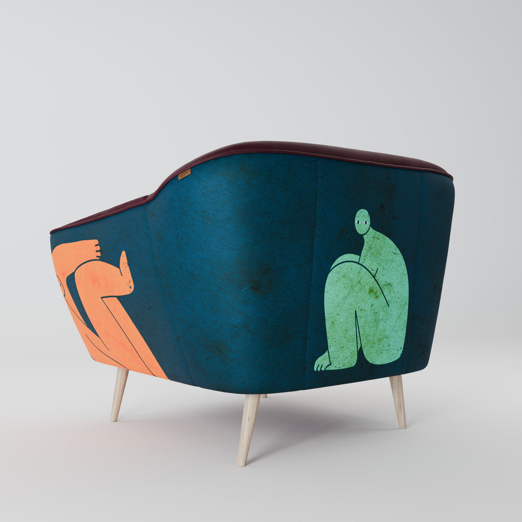 TILLSAMMANS MEN SEPARAT AURORA Fåtölj