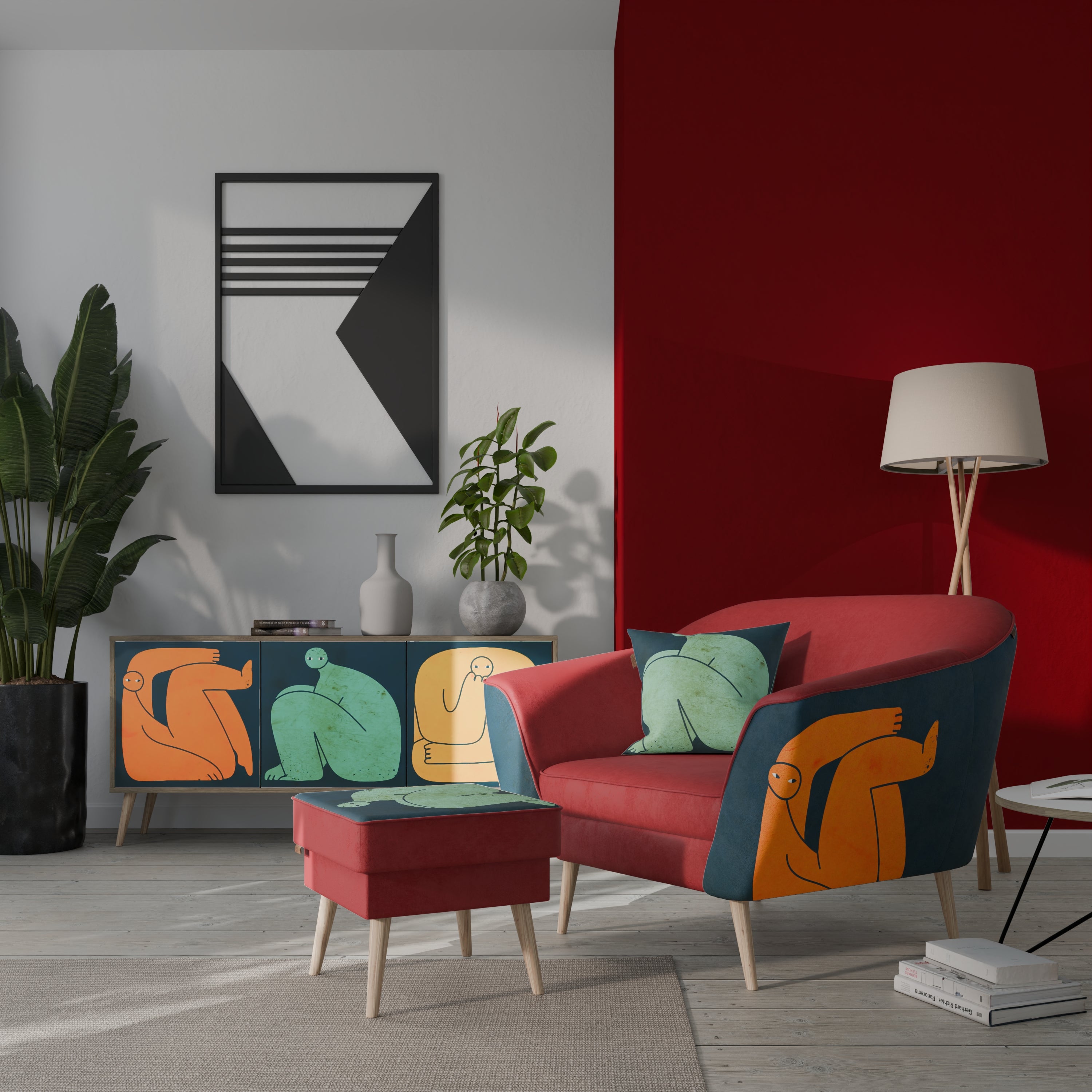 TILLSAMMANS MEN SEPARAT AURORA Fåtölj