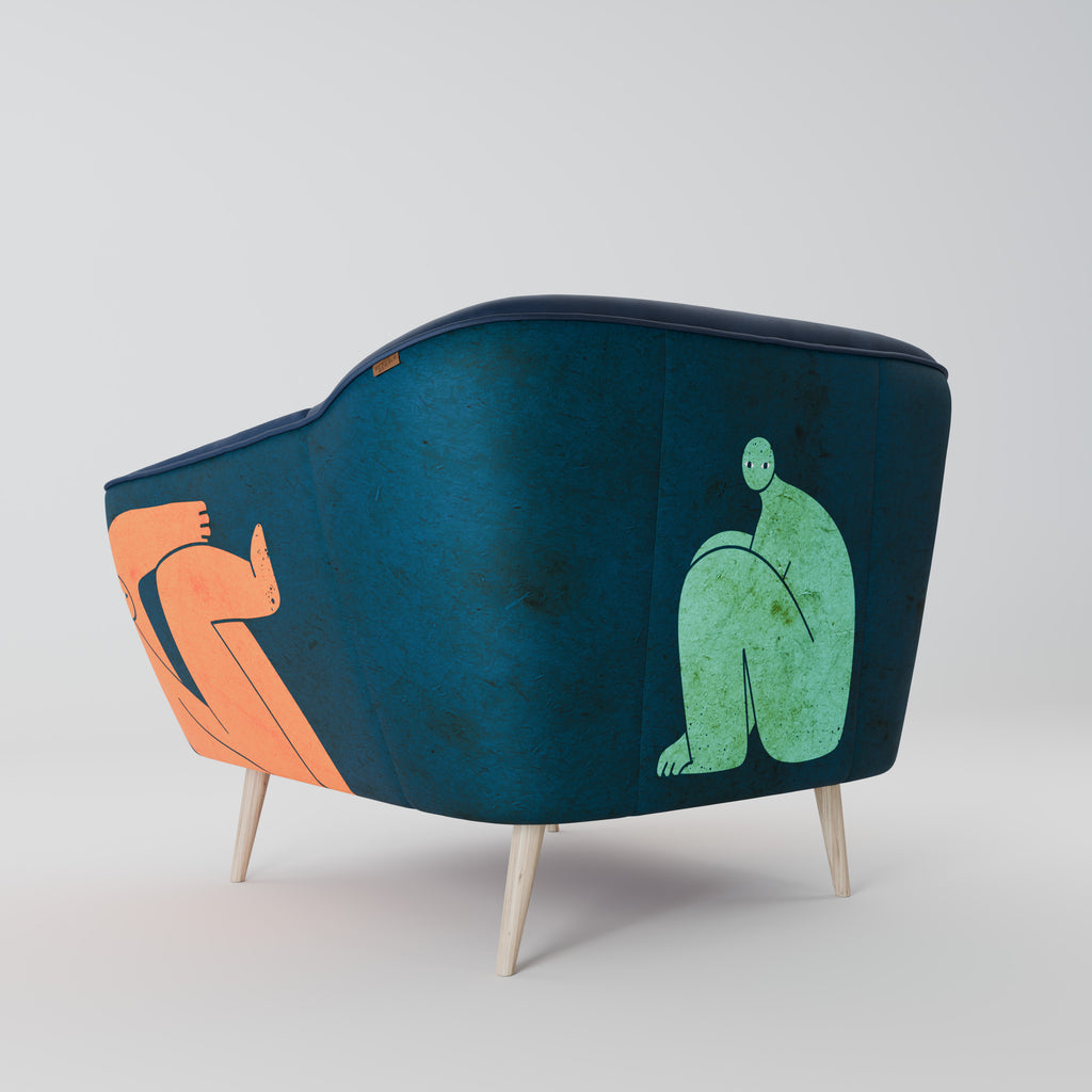 TILLSAMMANS MEN SEPARAT AURORA Fåtölj