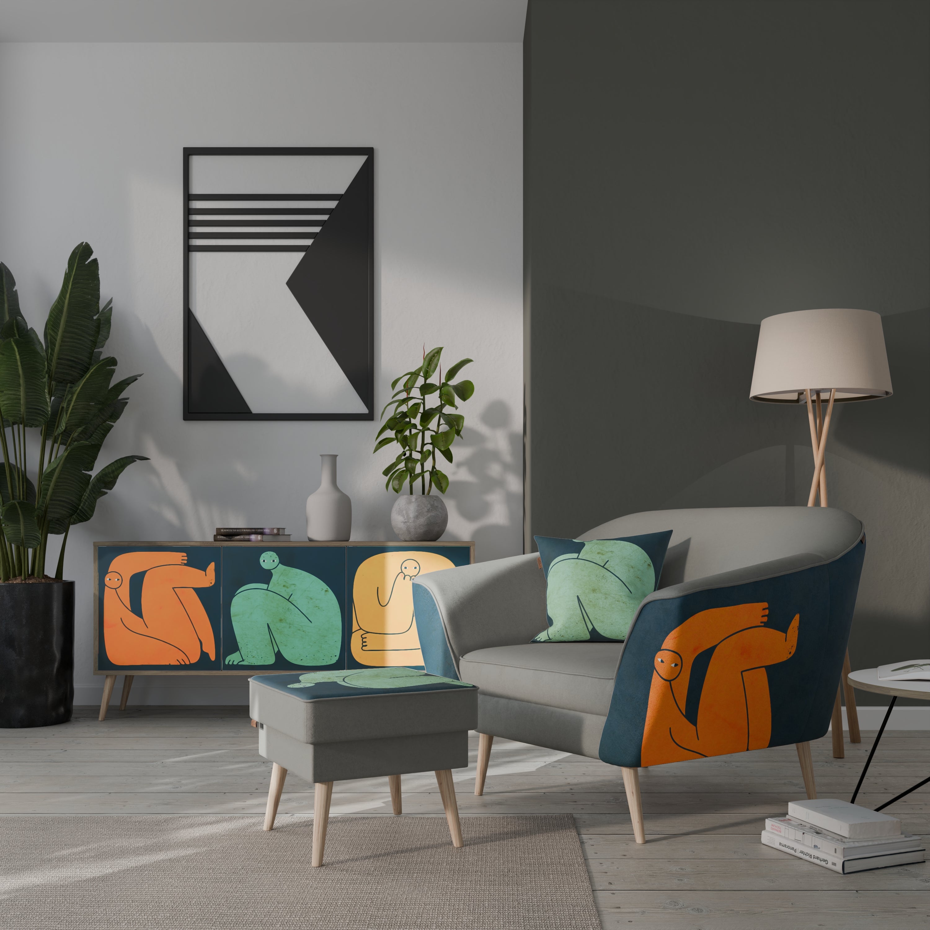 TILLSAMMANS MEN SEPARAT AURORA Fåtölj