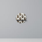 SEE MORE Round Art Shelf In Black Finish