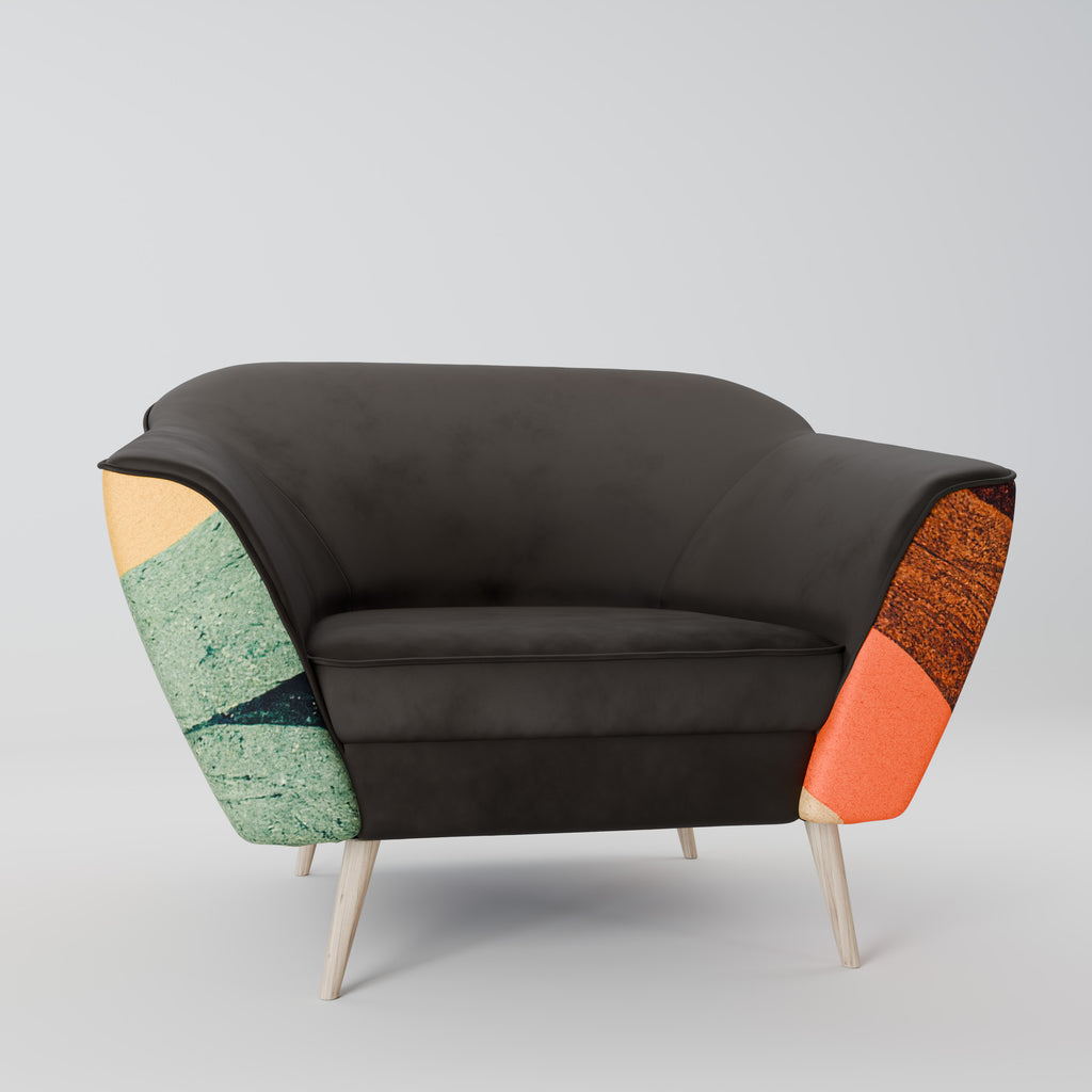 FÄRGGLADA TRÅD AURORA Fåtölj