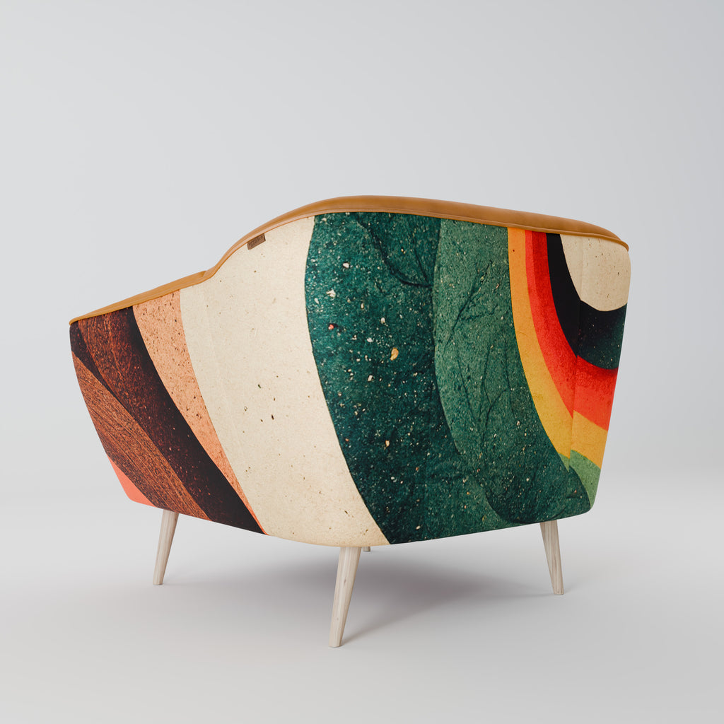 FÄRGGLADA TRÅD AURORA Fåtölj