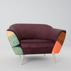 FÄRGGLADA TRÅD AURORA Fåtölj