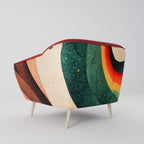 FÄRGGLADA TRÅD AURORA Fåtölj