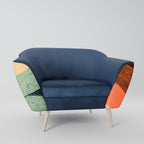 FÄRGGLADA TRÅD AURORA Fåtölj