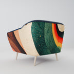 FÄRGGLADA TRÅD AURORA Fåtölj