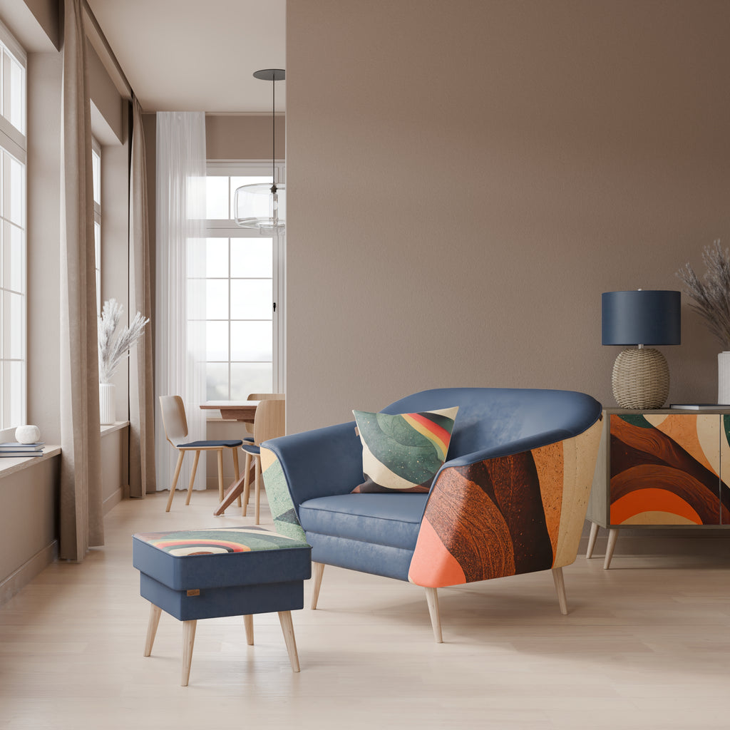 FÄRGGLADA TRÅD AURORA Fåtölj