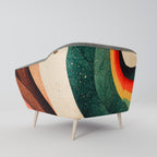 FÄRGGLADA TRÅD AURORA Fåtölj