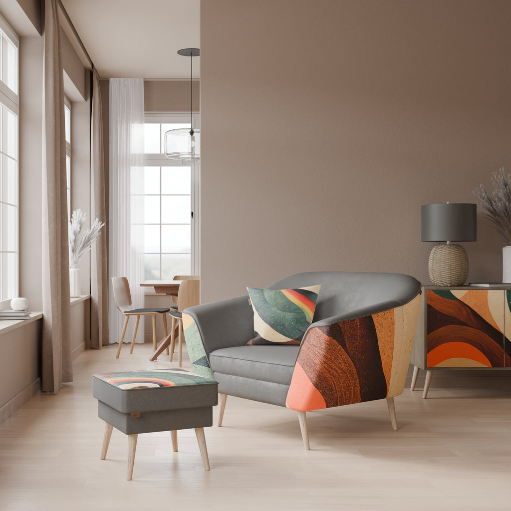 FÄRGGLADA TRÅD AURORA Fåtölj