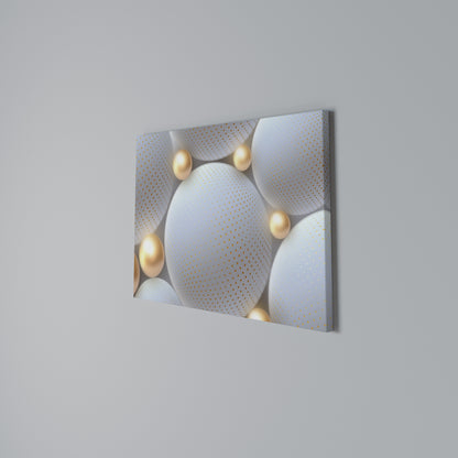 LUMINOUS SPHERICAL HARMONY Horizontal Canvas Print
